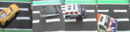 Examples from the custom dataset